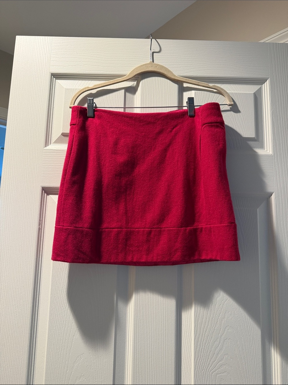 Women's Red Mini Skirt - Brand Unspecified